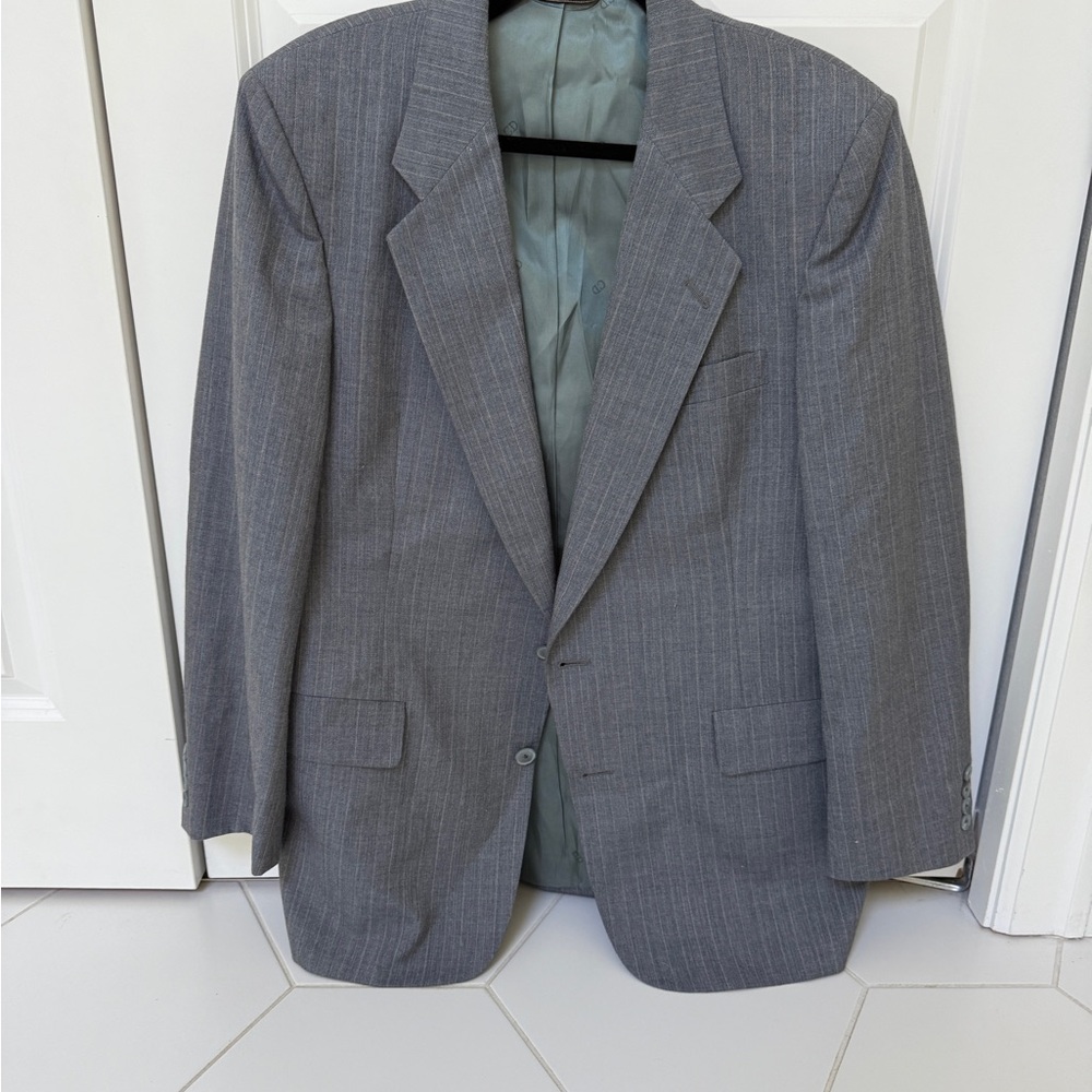 Dior Gray Pinstripe Mens blazer